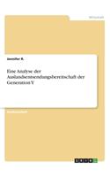 Eine Analyse der Auslandsentsendungsbereitschaft der Generation Y