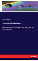 Lettische Volkslieder: übertragen im Versmaass der Originale von Karl Ulmann