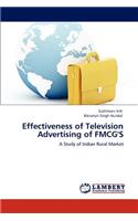 Effectiveness of Television Advertising of FMCG'S