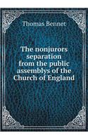The nonjurors separation from the public assemblys of the Church of England
