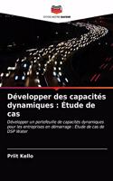 Développer des capacités dynamiques