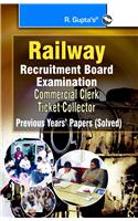 RRB-Commercial Clerk, Ticket Collector Exam Previous Papers (Solved)