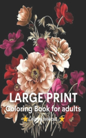 Large Print Coloring Book