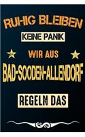 Ruhig bleiben keine Panik wir aus BAD-SOODEN-ALLENDORF