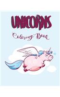 Unicorns coloring book