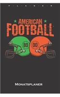 American Football Monatsplaner
