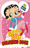 Betty Boop Coloring Book: GREAT Gift for Any Fans of Betty Boop with 70 GIANT PAGES and EXCLUSIVE ILLUSTRATIONS!