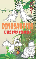 dinosaurios libro para colorear: 50 Páginas de Colorear Dinosaurios Completamente Únicas para Niños de 4 a 8 Años - Gran Regalo para los Amantes de los Dinosaurios Niños y Niñas