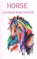 Horse Coloring Book For Kids