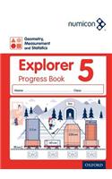 Numicon: Geometry, Measurement and Statistics 5 Explorer Progress Book (Pack of 30)