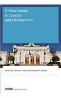 Critical Issues in Taxation and Development