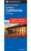 Rand McNally Easy to Fold Southern California: Southern California (Laminated Fold Map)(Rand McNally Easyfinder)