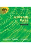 Intermediate Algebra with Applications
