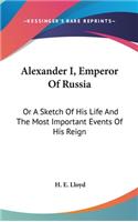 Alexander I, Emperor Of Russia