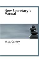 New Secretary's Manual: (English)