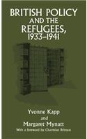 British Policy and the Refugees, 1933-1941