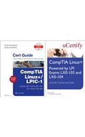 Linux+ Powered by LPI Exams Lx0-103 and Lx0-004 Ucertify Course and Labs and Comptia Linux+/Lpic-1 Cert Guide Bundle