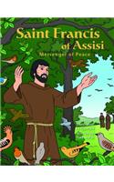 Saint Francis Assisi Messeng Graphic