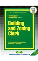 Building and Zoning Clerk: Passbooks Study Guide