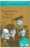 Memoirs of an Obscure Professor