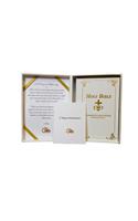 Hand-Size KJV Marriage Bible - White Keeepsake