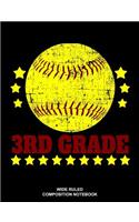 3rd Grade Wide Ruled Composition Notebook