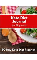 Keto Diet Journal For Beginners - 90 Day Keto Diet Planner