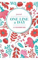 Journal - One Line a Day: A 5-Year Memory Book - 5-Year Journal - 5-Year Diary - Notebook for Keepsake Memories and Journaling