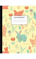 Notebook: Cute Lined Journal Ruled Composition Note Book to Draw and Write In for Girls and Boys - Home School Supplies for K-12 Grade Highschool and College: