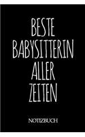 Beste Babysittterin Aller Zeiten Notizbuch