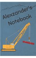 Alexzander's Notebook