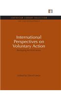 International Perspectives on Voluntary Action