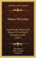 History Of Ceylon