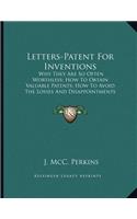 Letters-Patent For Inventions