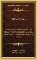 Bible Ethics