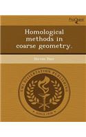 Homological Methods in Coarse Geometry