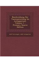 Beschreibung Der Vasensammlung Im Antiquarium, Volume 1