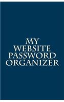My Website Password Organizer: One Place to Organize Every Website Login and Password