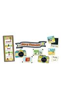 Hipster Story Elements Bulletin Board Set