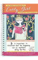2019 the World According to Curly Girl 18-Month Weekly Planner: By Sellers Publishing