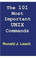 The 101 Most Important UNIX and Linux Commands: Large Print Edition
