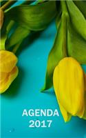 Agenda 2017 - Diseño tulipanes