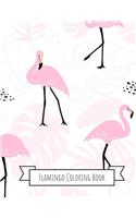 Flamingo Coloring Book: Gifts for Kids 4-8, Girls or Adult Relaxation - Stress Relief Flamingo lover Birthday Coloring Book Made in USA