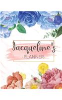 Jacqueline's Planner: Monthly Planner 3 Years January - December 2020-2022 - Monthly View - Calendar Views Floral Cover - Sunday start