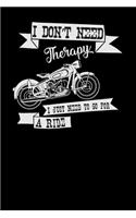 I don't need therapy just need a ride