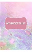 My Bucketlist