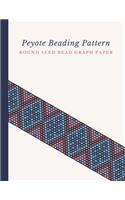 Peyote Beading Pattern Round Seed Bead Graph Paper: Bonus Materials List Pages for Each Design Included