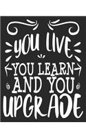 You live You Learn And You Upgrade
