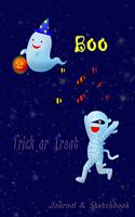 Trick or Treat - Journal and Sketchbook