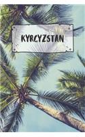 Kyrgyzstan: Ruled Travel Diary Notebook or Journey Journal - Lined Trip Pocketbook for Men and Women with Lines